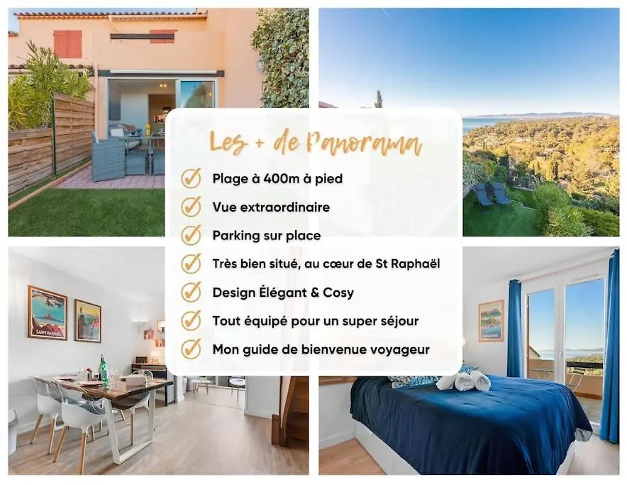 Apartamento Joli 43M2 , Vue Mer , Piscine , Parking Saint-Raphaël França